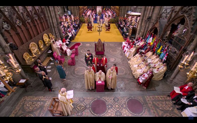 Dio inicio la histórica coronación del rey Carlos III