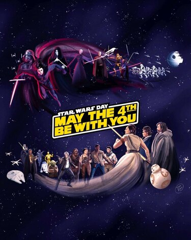 Festejos por el día de ‘Star Wars’ son tendencia en las redes sociales