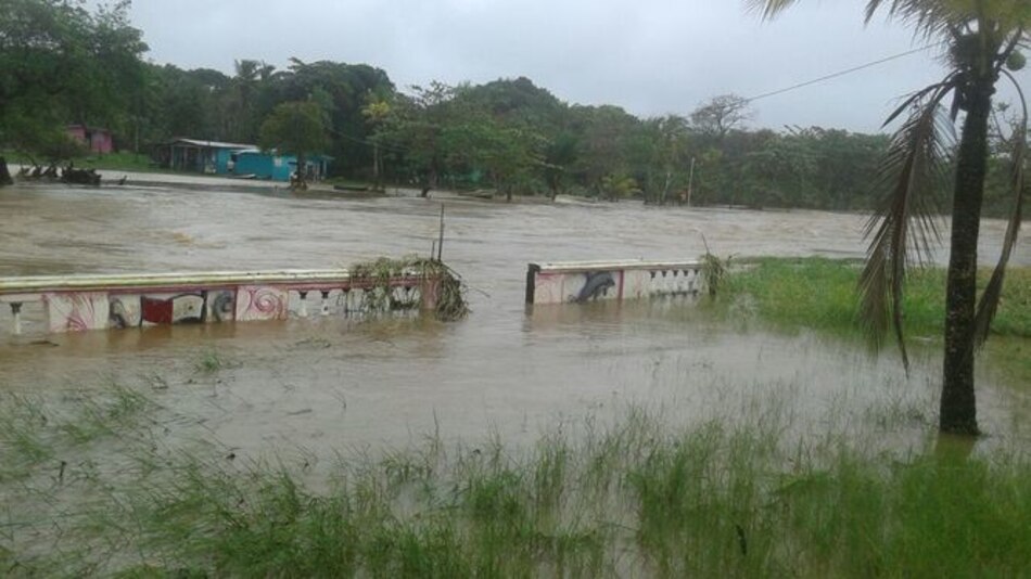 Fuertes lluvias en Colón; hay dos viviendas afectadas
