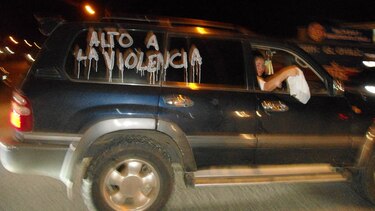 Jóvenes chitreanos salen a manifestarse tras homicidio de Carlos Augusto Cigarruista