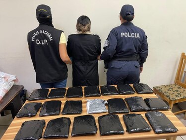 Detienen a ciudadana peruana con droga oculta en su equipaje en el Aeropuerto de Tocumen