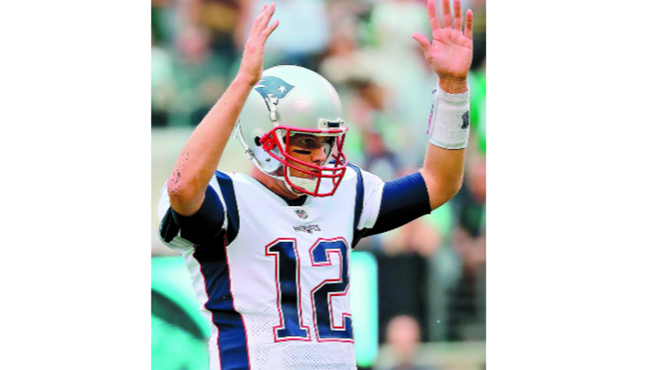 Tom Brady se luce con los Patriots ante los Jets