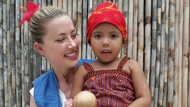 Amber Heard, protagonista de 'Aquaman', de visita en Panamá