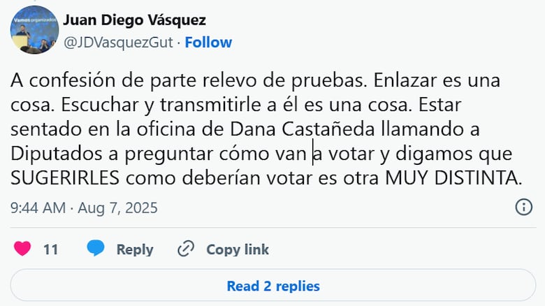 Mulino confirma que su asesor ‘Ricky’ Fábrega opera en la Asamblea: ‘No es ningún pecado’