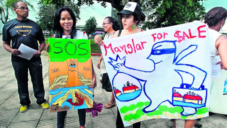 Humedal bahía de Panamá, protegido