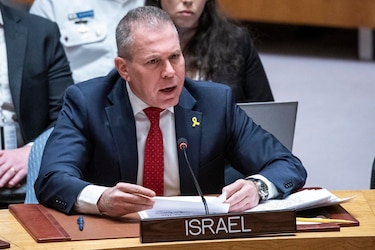 ‘En Gaza, Hamás es la ONU y la ONU es Hamás’, dice embajador israelí ante Naciones Unidas