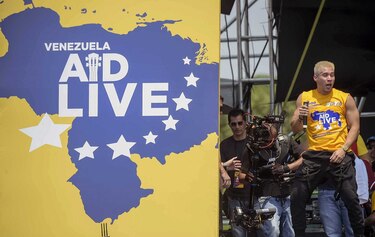 Concierto por la ayuda humanitaria para Venezuela