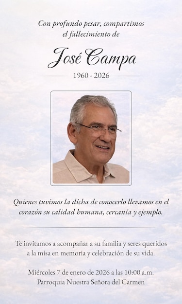 Fallece José Campa, ex CEO de Towerbank