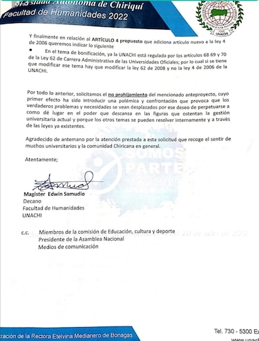 Rechazan iniciativa de ley que permitiría la reelección indefinida en la rectoría de la Unachi