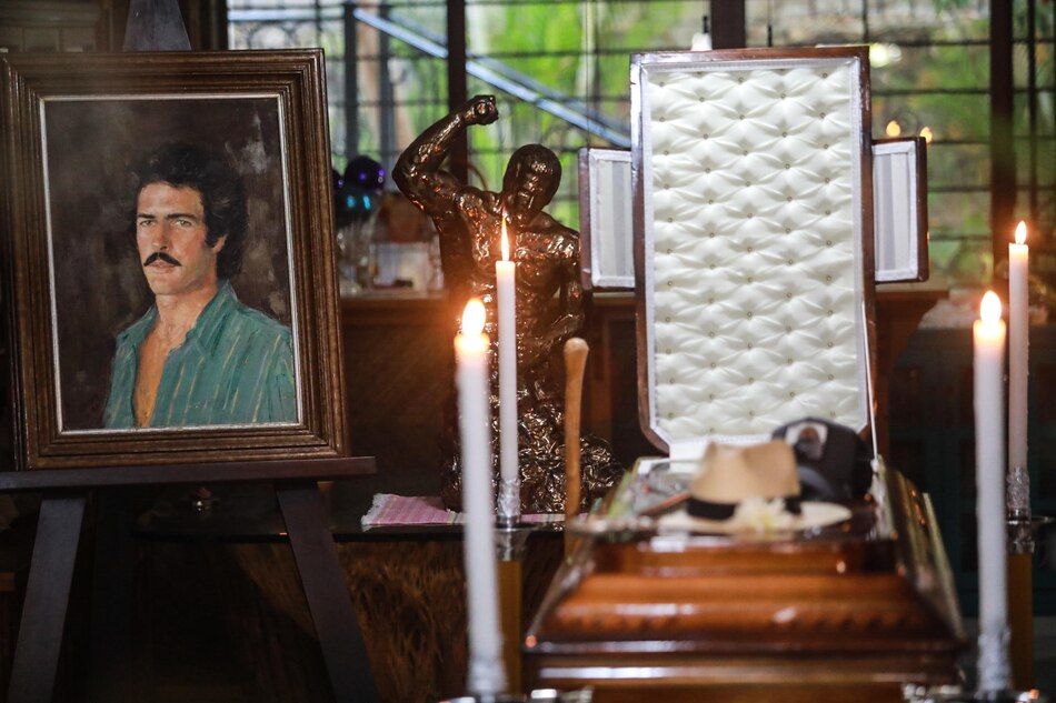 Despiden al actor mexicano Andrés García en Acapulco