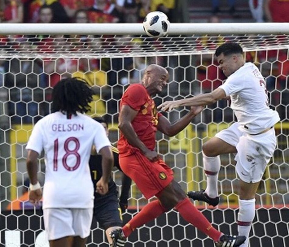 Portugal empata con Bélgica; Kompany sufre aparente tirón