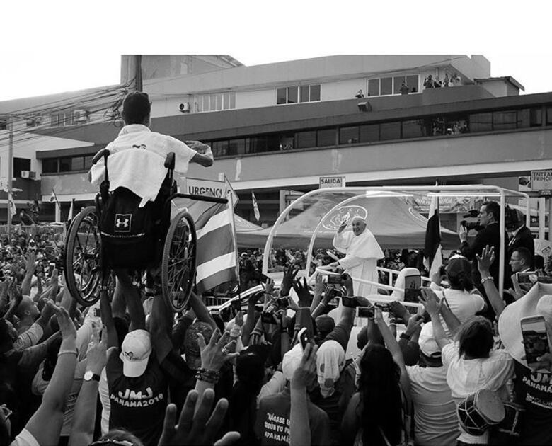Francisco, el segundo papa que visitó Panamá