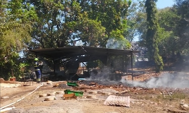 Seis personas resultan heridas tras explosión de fábrica de fuegos pirotécnicos en Los Santos