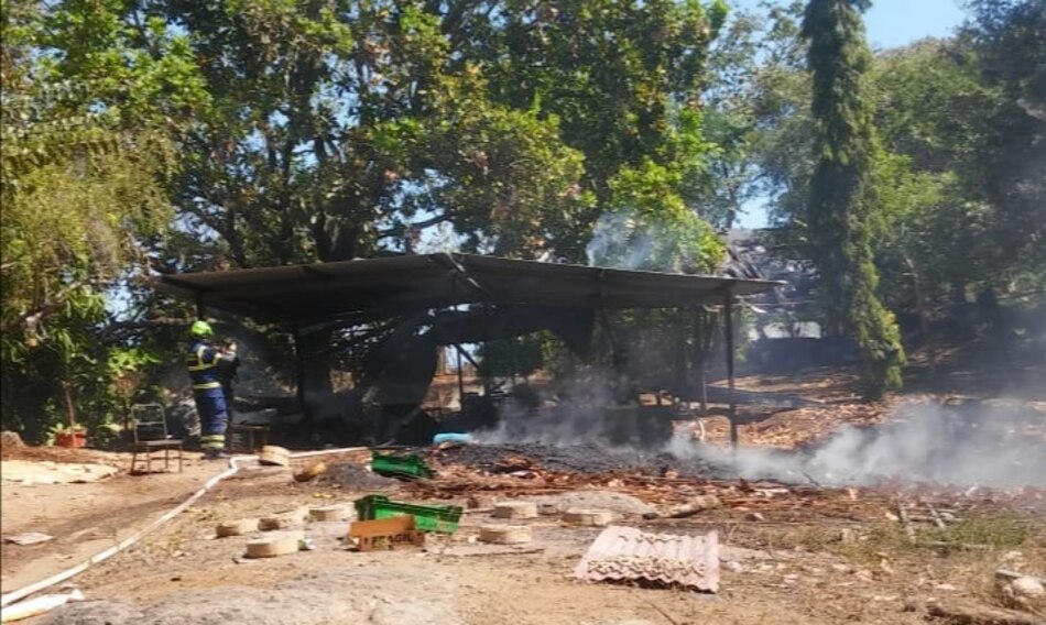 Seis personas resultan heridas tras explosión de fábrica de fuegos pirotécnicos en Los Santos