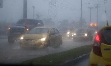 Veinte sectores inundados tras las fuertes lluvias