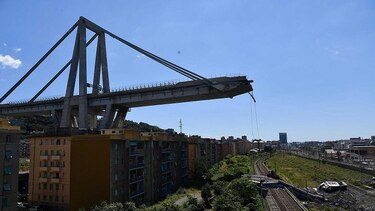 Sobreviviente de puente en Génova relata cómo cayó 45 metros