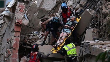 Las imágenes de los graves daños causados en Caracas y la Guaira por los potentes terremotos que han golpeado Venezuela