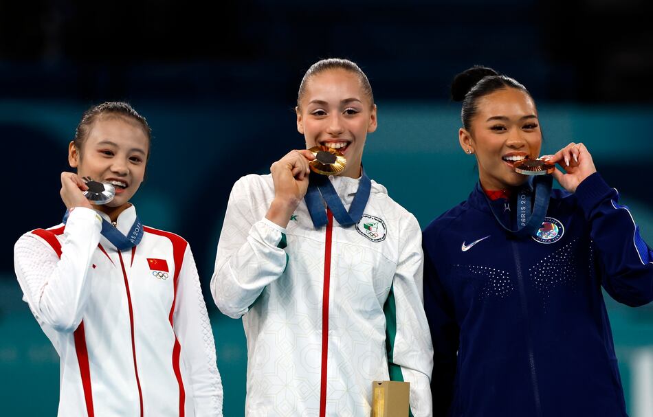 Sin Simone Biles, Estados Unidos se queda con el bronce en barras asimétricas