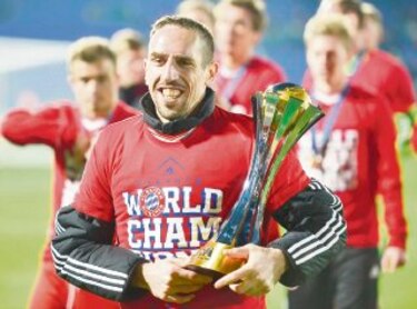 Ribéry cree que el Balón de Oro es suyo