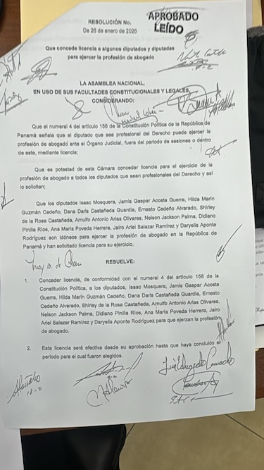 Diputados podrán ejercer como abogados: Asamblea Nacional concede licencias para litigar durante el mandato