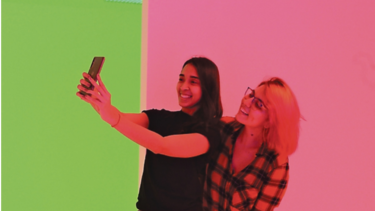 El color haciéndose