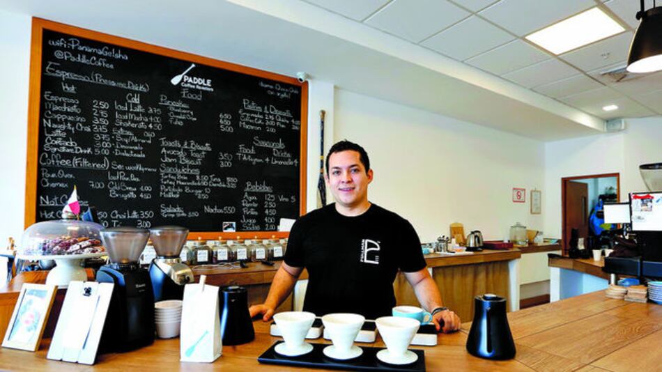 Barsallo da cátedra de un buen café