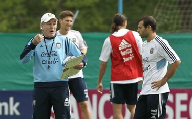 Selección argentina inició los entrenamientos para Brasil 2014