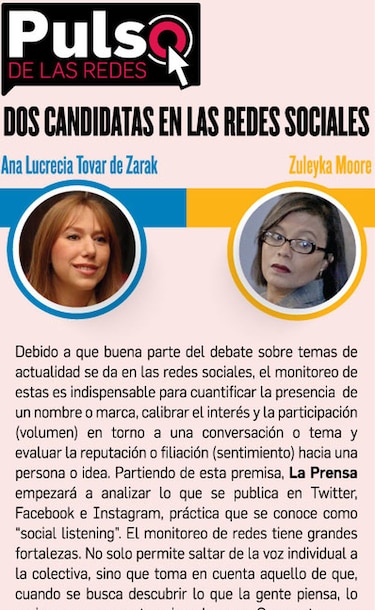 Dos candidatas a la Corte Suprema en las redes sociales