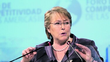 Michelle Bachelet teme 'choque muy brutal' e insta a una salida pacífica en Venezuela