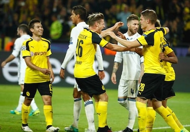Dortmund empata ante Real Madrid con gol agónico