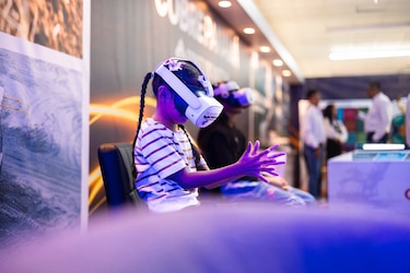 Más de 5,000 personas visitan el simulador de Cobre Panamá en la Feria de David