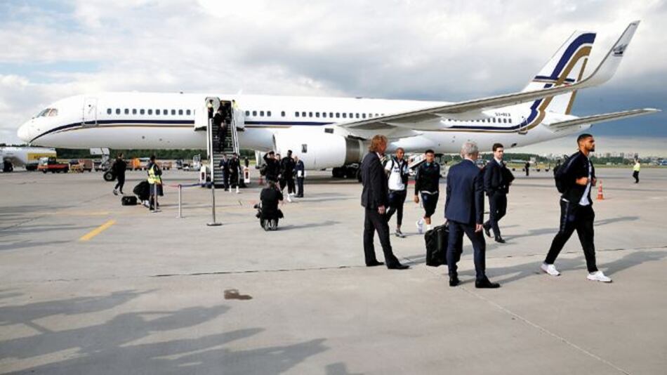 Inglaterra se instala en su concentración