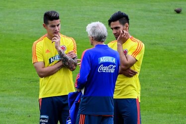 Selección de Colombia entrena con plantel completo