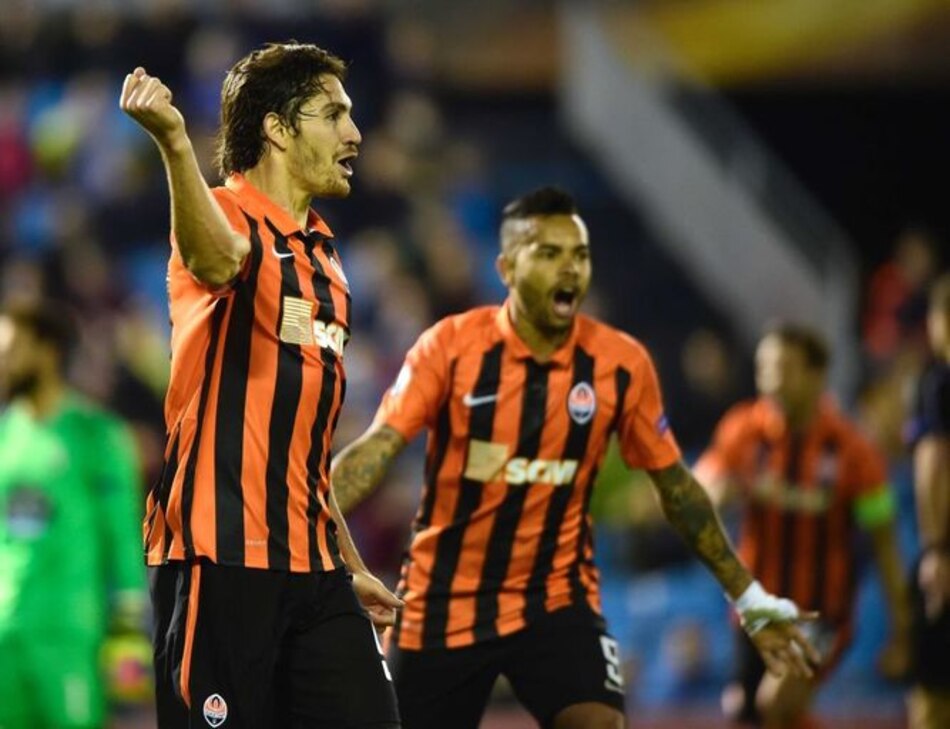 Shakhtar vence a Celta y Gante a Tottenham en la Liga Europa