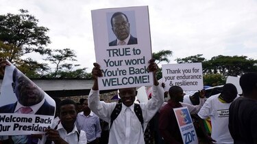 Mnangagwa será investido presidente tras la dimisión de Robert Mugabe