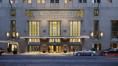 El hotel Waldorf Astoria de Nueva York, en venta tras remodelación de $2,000 millones