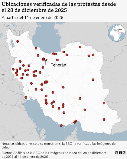 Por qué las protestas en Irán que ya han dejado más de 600 muertos no tienen precedentes