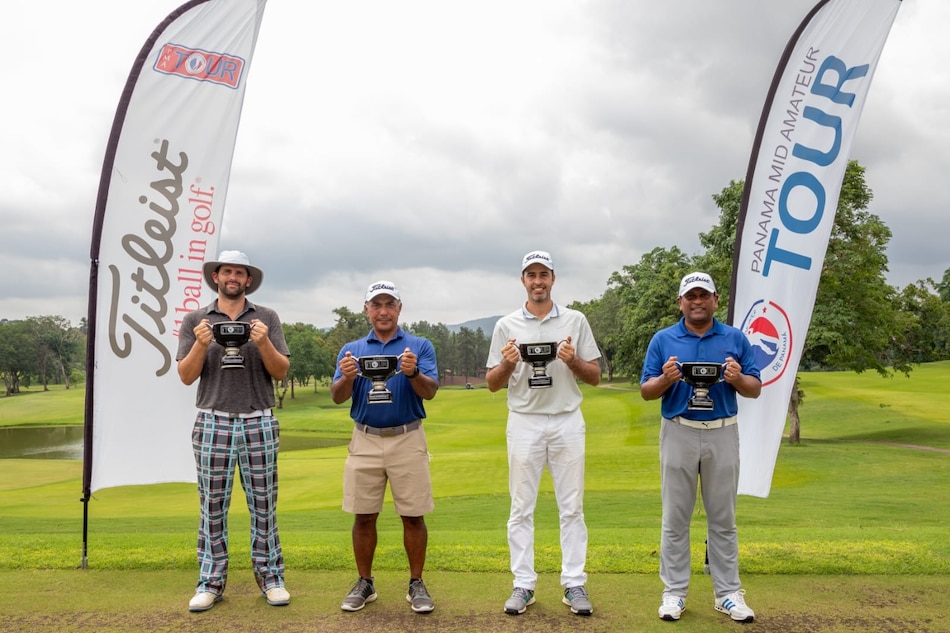 Ruiz, Lim, Ávila y Bernal cierran con broche de oro el Panamá Mid-Amateur Tour 2021
