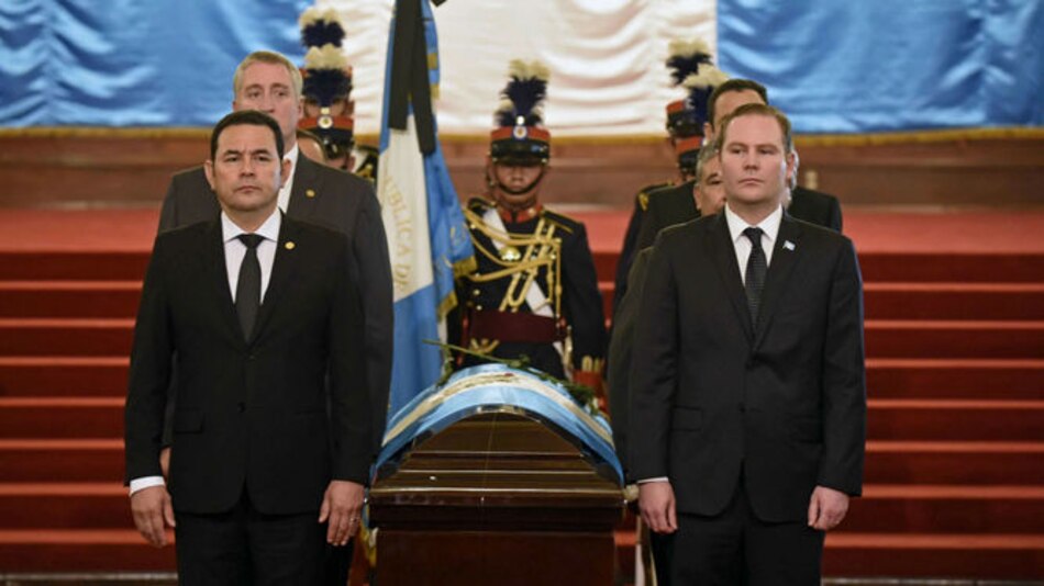 Guatemala: Funerales de Estado para expresidente Álvaro Arzú