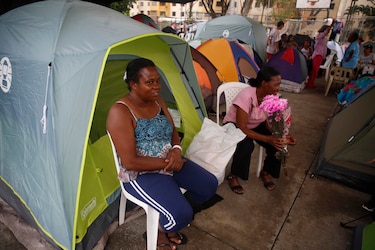 Ocho días bajo carpas: el drama de los damnificados que dejó el terremoto en Cali