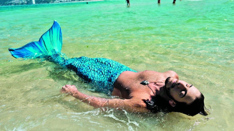 Sirenas en las playas de Brasil