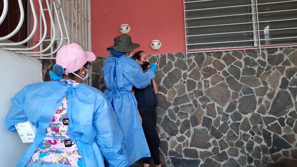 Realizan al menos 100 pruebas de hisopados en Cerro Viento, ante el aumento de casos de Covid-19