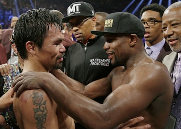Floyd Mayweather sigue reinando, venció a Manny Pacquiao