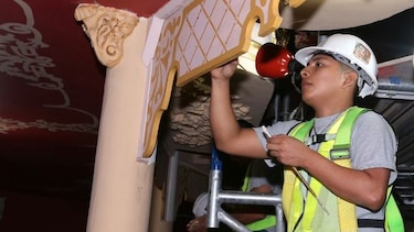 Hay 22% de avance en trabajos de restauración del Teatro Nacional