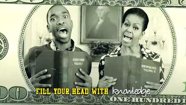 Michelle Obama anima a jóvenes a ritmo de rap