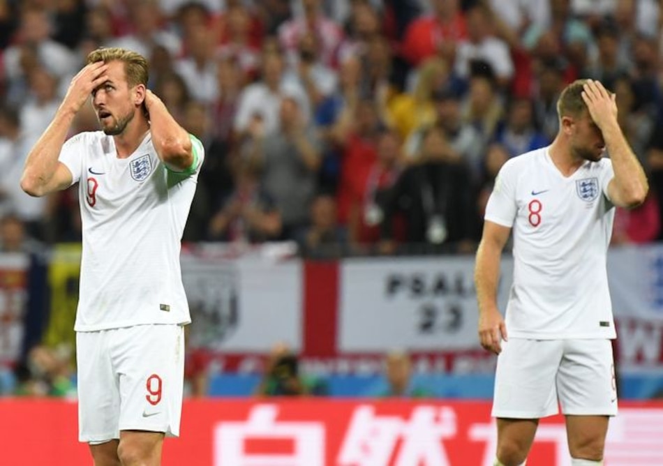 Inglaterra, 'destrozada' tras caer en la semifinal ante Croacia