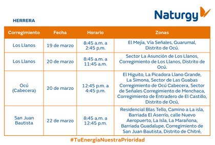 Trabajos de mantenimiento en la red eléctrica del 17 al 23 de marzo 2025