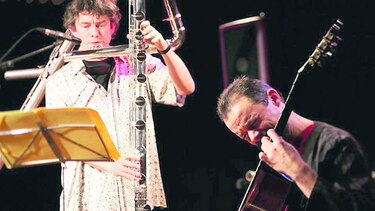 Fusión entre guitarra y flauta