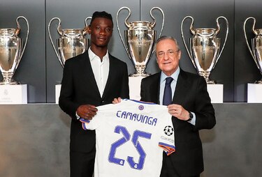 ‘¿Quién lo habría creído?’, afirma Eduardo Camavinga en su presentación con el Real Madrid