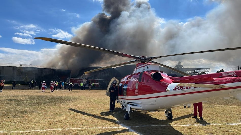 Al menos seis muertos tras la caída de una avioneta en el centro de México